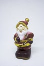 Ceramic Santa Claus Royalty Free Stock Photo