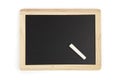 Small ChalkBoard & white Chalk Royalty Free Stock Photo