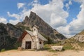 Small chapel at Falzarego Pass, Italy
