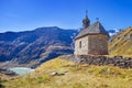 Small chapel on Grossglockner Hochalpenstrasse Royalty Free Stock Photo