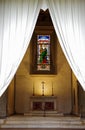 Small Chapel interior Royalty Free Stock Photo