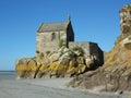 Small chapel at Mont Saint Michel in France Royalty Free Stock Photo