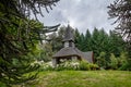 Small Chapel Nuestra Senora de la Asuncion - Villa La Angostura, Patagonia, Argentina