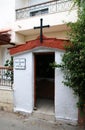 Small chapel on a street of Afandou village, Rhodes, Greece