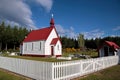 Small chapel in Waitetoko Royalty Free Stock Photo