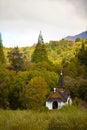 Small chapel in the woods Royalty Free Stock Photo