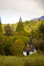 Small chapel in the woods