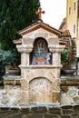Small chappel in Meteora monastery Royalty Free Stock Photo