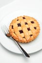 Small cherry pie Royalty Free Stock Photo