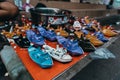 small children's toy boat , perahu klotok anak anak. Royalty Free Stock Photo