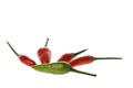 Small Chillies Macro Royalty Free Stock Photo