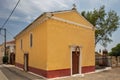 Small church in Lefkimmi, Corfu, Greece Royalty Free Stock Photo