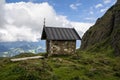 Small church near Wildsee Lake Wildseelodersee and Wildseeloderhaus