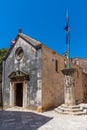 Small church in the old town of Korcula, Croatia Royalty Free Stock Photo