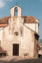 Small church in the old town of Korcula, Croatia Royalty Free Stock Photo