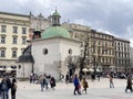 The oldest church in Krakow, Poland Royalty Free Stock Photo