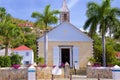 Small church on the Streets of Gustavia, St Barths, Caribbean