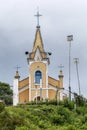 Small church typical of rural areas. Brazil Royalty Free Stock Photo