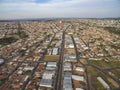 Small cities in South America, city of Botucatu in the state of Sao Paulo, Brazil