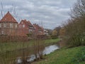 The small city of coesfeld in germany Royalty Free Stock Photo