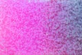 Small clear air bubbles floats in pink and purple fluid Royalty Free Stock Photo