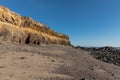 Small cliffs on la Pointe du Payre in Vendee France