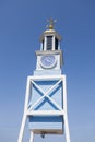 Small clock tower in the port of Halifax