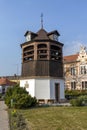 Small clock tower in Tata, Hungary