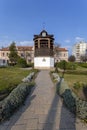 Small clock tower in Tata, Hungary