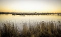 Small Coastal Village On The Lakes Royalty Free Stock Photo