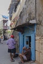 Small cobbler shop Heritage House at Matharpacady village Mazgaon mumbai Maharashtra INDIA