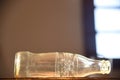 small Coca-Cola bottle backlit Royalty Free Stock Photo