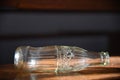 small Coca-Cola bottle backlit Royalty Free Stock Photo