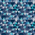 Small colored triangles seamless pattern