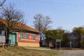 Small, colorful houses