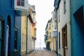 Narrow street in Cromer.