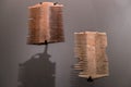 Small combs found at Qumran site. Israel Museum, Jerusalem. Israel.