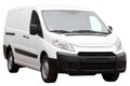 Small compact minivan. Royalty Free Stock Photo