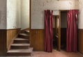 Confessional Booth in Rural Ontario Abandoned Church