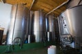 Small contemporary winemaker factory