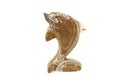 Lifelike model of a little stone dolphin. Home and office decoration Toy.