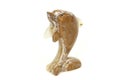 Lifelike model of a little stone dolphin. Home and office decoration Toy.