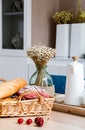 A small corner in the kitchen