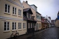 Small cosy houses in Odense, Denmark