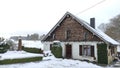 Small cosy winter house, great to spend your Christmas holidays.