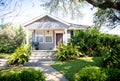 Small Cottage Home with Garden Royalty Free Stock Photo