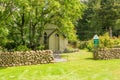 Small country church in Mid Canterbury, New Zealand in a rural setting