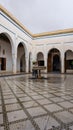 The Small Courtyard of Bahia Palace in Marrakech, Morocco