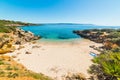 Small cove in Alghero shoreline Royalty Free Stock Photo