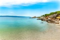 Small cove in Alghero shoreline